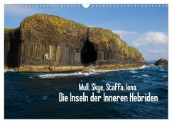 Mull, Skye, Staffa, Iona. Die Inseln der Inneren Hebriden (Wandkalender 2025 DIN A3 quer), CALVENDO Monatskalender - Calvendo;Uppena (GdT), Leon