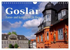 Goslar - Hanse- und Kaiserstadt im Harz (Wandkalender 2025 DIN A4 quer), CALVENDO Monatskalender - Calvendo;LianeM