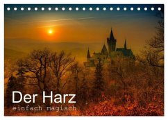 Der Harz einfach magisch (Tischkalender 2025 DIN A5 quer), CALVENDO Monatskalender