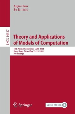 Cover Theory and Applications of Models of Computation (eBook, PDF)