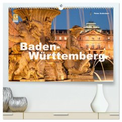 Baden-Württemberg (hochwertiger Premium Wandkalender 2025 DIN A2 quer), Kunstdruck in Hochglanz - Calvendo;Schickert, Peter