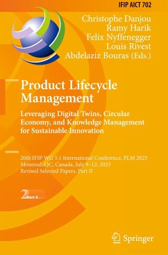 Product Lifecycle Management. Leveraging Digital Twins, Circular Economy, and Knowledge Management for Sustainable Innovation