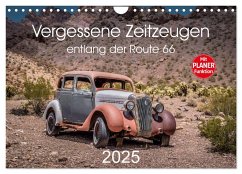 Vergessene Zeitzeugen entlang der Route 66 (Wandkalender 2025 DIN A4 quer), CALVENDO Monatskalender