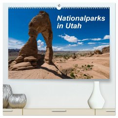 Nationalparks in Utah (hochwertiger Premium Wandkalender 2025 DIN A2 quer), Kunstdruck in Hochglanz