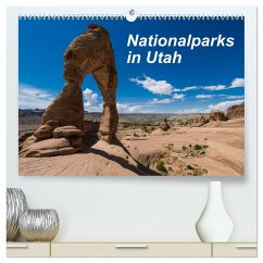 Nationalparks in Utah (hochwertiger Premium Wandkalender 2025 DIN A2 quer), Kunstdruck in Hochglanz - Calvendo;Hitzbleck, Rolf