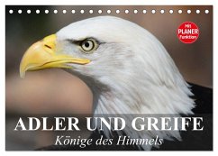 Adler und Greife. Könige des Himmels (Tischkalender 2025 DIN A5 quer), CALVENDO Monatskalender