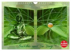 Buddha und Yin Yang (Wandkalender 2025 DIN A4 quer), CALVENDO Monatskalender