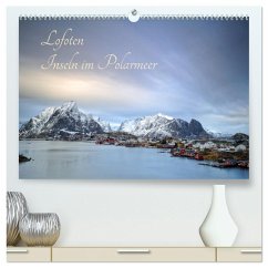 Lofoten - Inseln im Polarmeer (hochwertiger Premium Wandkalender 2025 DIN A2 quer), Kunstdruck in Hochglanz