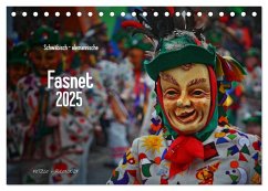 Schwäbisch alemannische Fasnet (Tischkalender 2025 DIN A5 quer), CALVENDO Monatskalender