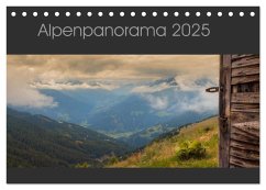 Alpenpanorama 2025 (Tischkalender 2025 DIN A5 quer), CALVENDO Monatskalender