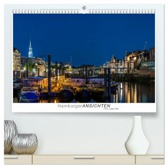 Hamburger Ansichten (hochwertiger Premium Wandkalender 2025 DIN A2 quer), Kunstdruck in Hochglanz
