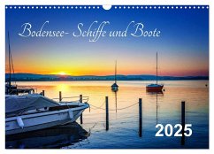 Bodensee-Schiffe und Boote (Wandkalender 2025 DIN A3 quer), CALVENDO Monatskalender