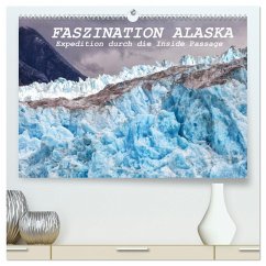 FASZINATION ALASKA Expedition durch die Inside Passage (hochwertiger Premium Wandkalender 2025 DIN A2 quer), Kunstdruck in Hochglanz - Calvendo;Junio, Michele