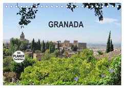 Granada (Tischkalender 2025 DIN A5 quer), CALVENDO Monatskalender