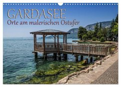 GARDASEE Orte am malerischen Ostufer (Wandkalender 2025 DIN A3 quer), CALVENDO Monatskalender