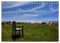 Meine Lieblingsplätze in Südschweden (Tischkalender 2025 DIN A5 quer), CALVENDO Monatskalender - Calvendo;K.Schulz, Eckhard
