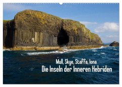 Mull, Skye, Staffa, Iona. Die Inseln der Inneren Hebriden (Wandkalender 2025 DIN A2 quer), CALVENDO Monatskalender - Calvendo;Uppena (GdT), Leon