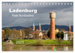 Ladenburg - Perle Nordbadens (Tischkalender 2025 DIN A5 quer), CALVENDO Monatskalender