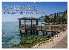 GARDASEE Orte am malerischen Ostufer (Wandkalender 2025 DIN A2 quer), CALVENDO Monatskalender - Calvendo;Viola, Melanie