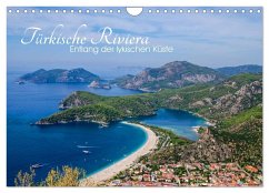 Türkische Riviera - Entlang der lykischen Küste (Wandkalender 2025 DIN A4 quer), CALVENDO Monatskalender