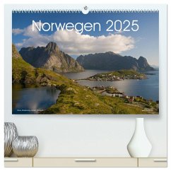 Norwegen (hochwertiger Premium Wandkalender 2025 DIN A2 quer), Kunstdruck in Hochglanz