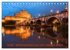 Rom - Impressionen aus der ewigen Stadt (Tischkalender 2025 DIN A5 quer), CALVENDO Monatskalender