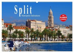 Split - Metropole Dalmatiens (Wandkalender 2025 DIN A2 quer), CALVENDO Monatskalender