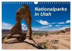 Nationalparks in Utah (Wandkalender 2025 DIN A4 quer), CALVENDO Monatskalender