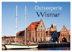 Ostseeperle Wismar (Wandkalender 2025 DIN A2 quer), CALVENDO Monatskalender