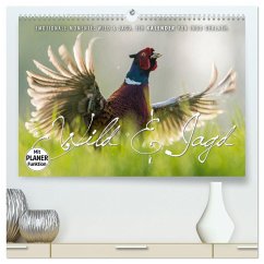 Emotionale Momente: Wild und Jagd. (hochwertiger Premium Wandkalender 2025 DIN A2 quer), Kunstdruck in Hochglanz - Calvendo;Gerlach, Ingo