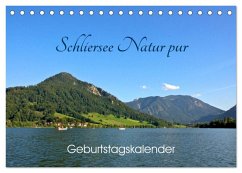 Schliersee Natur pur (Tischkalender 2025 DIN A5 quer), CALVENDO Monatskalender - Calvendo;Wittstock, Ralf