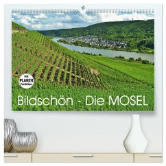 Bildschön - Die Mosel (hochwertiger Premium Wandkalender 2025 DIN A2 quer), Kunstdruck in Hochglanz