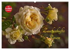 Zauberhafte Rosen (Wandkalender 2025 DIN A2 quer), CALVENDO Monatskalender