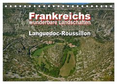 Frankreichs wunderbare Landschaften - Languedoc-Roussillon (Tischkalender 2025 DIN A5 quer), CALVENDO Monatskalender