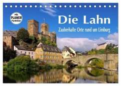 Die Lahn - Zauberhafte Orte rund um Limburg (Tischkalender 2025 DIN A5 quer), CALVENDO Monatskalender