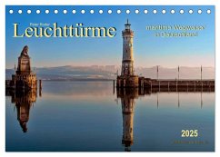 Leuchttürme - maritime Wegweiser in Deutschland (Tischkalender 2025 DIN A5 quer), CALVENDO Monatskalender - Calvendo;Roder, Peter