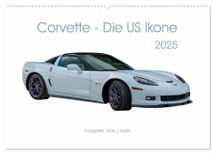 Corvette - Die US Ikone 2025 (Wandkalender 2025 DIN A2 quer), CALVENDO Monatskalender