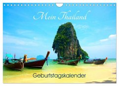 Mein Thailand - Geburtstagskalender (Wandkalender 2025 DIN A4 quer), CALVENDO Monatskalender - Calvendo;Wittstock, Ralf