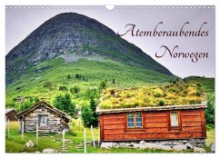 Atemberaubendes Norwegen (Wandkalender 2025 DIN A3 quer), CALVENDO Monatskalender