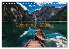 Dolomiten - Südtirol (Tischkalender 2025 DIN A5 quer), CALVENDO Monatskalender