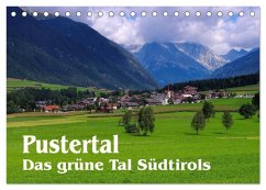 Pustertal - Das grüne Tal Südtirols (Tischkalender 2025 DIN A5 quer), CALVENDO Monatskalender - Calvendo;LianeM