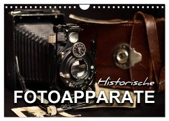 Historische Fotoapparate (Wandkalender 2025 DIN A4 quer), CALVENDO Monatskalender - Calvendo;Bleicher, Renate