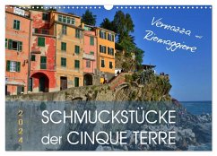 SCHMUCKSTÜCKE der CINQUE TERRE (Wandkalender 2025 DIN A3 quer), CALVENDO Monatskalender