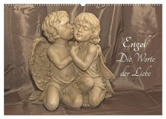 Engel - Die Worte der Liebe (Wandkalender 2025 DIN A2 quer), CALVENDO Monatskalender