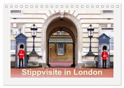 Stippvisite in London (Tischkalender 2025 DIN A5 quer), CALVENDO Monatskalender