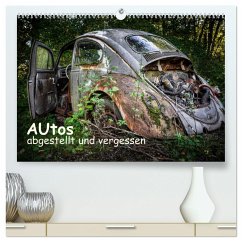 Autos, abgestellt und vergessen (hochwertiger Premium Wandkalender 2025 DIN A2 quer), Kunstdruck in Hochglanz - Calvendo;rosin, Dirk