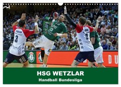 Handball Bundesliga - HSG Wetzlar (Wandkalender 2025 DIN A3 quer), CALVENDO Monatskalender