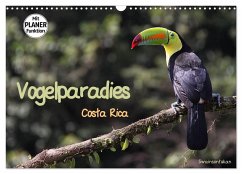 Vogelparadies Costa Rica (Wandkalender 2025 DIN A3 quer), CALVENDO Monatskalender