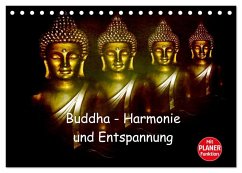 Buddha - Harmonie und Entspannung (Tischkalender 2025 DIN A5 quer), CALVENDO Monatskalender - Calvendo;Axon und Claudia Burlager, Julia