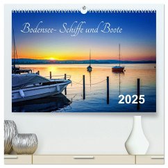 Bodensee-Schiffe und Boote (hochwertiger Premium Wandkalender 2025 DIN A2 quer), Kunstdruck in Hochglanz - Calvendo;ap-photo